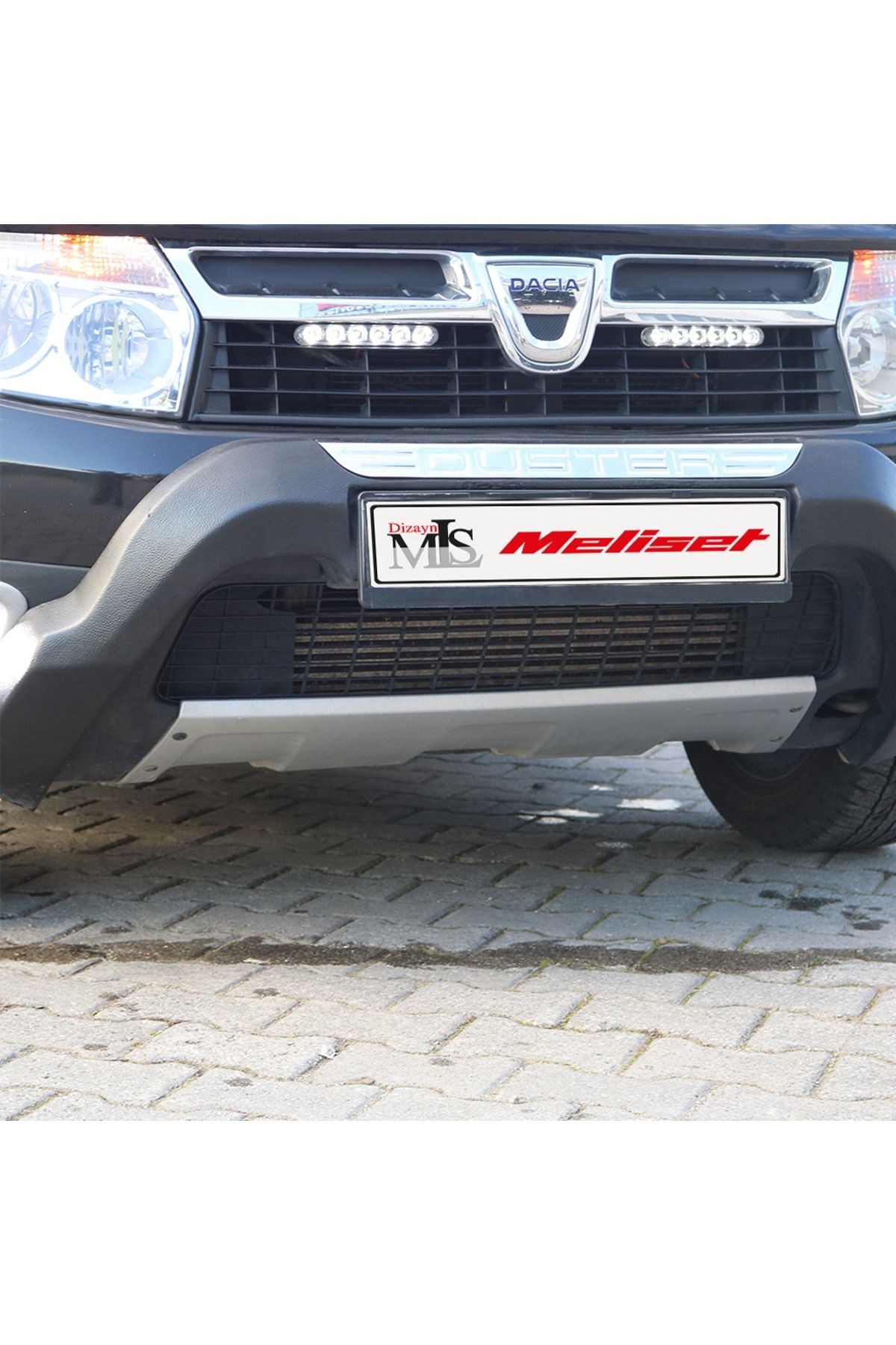 Dacia Duster Ön Difüzör (mat Gri) 2010-2017 Arası Uyumlu