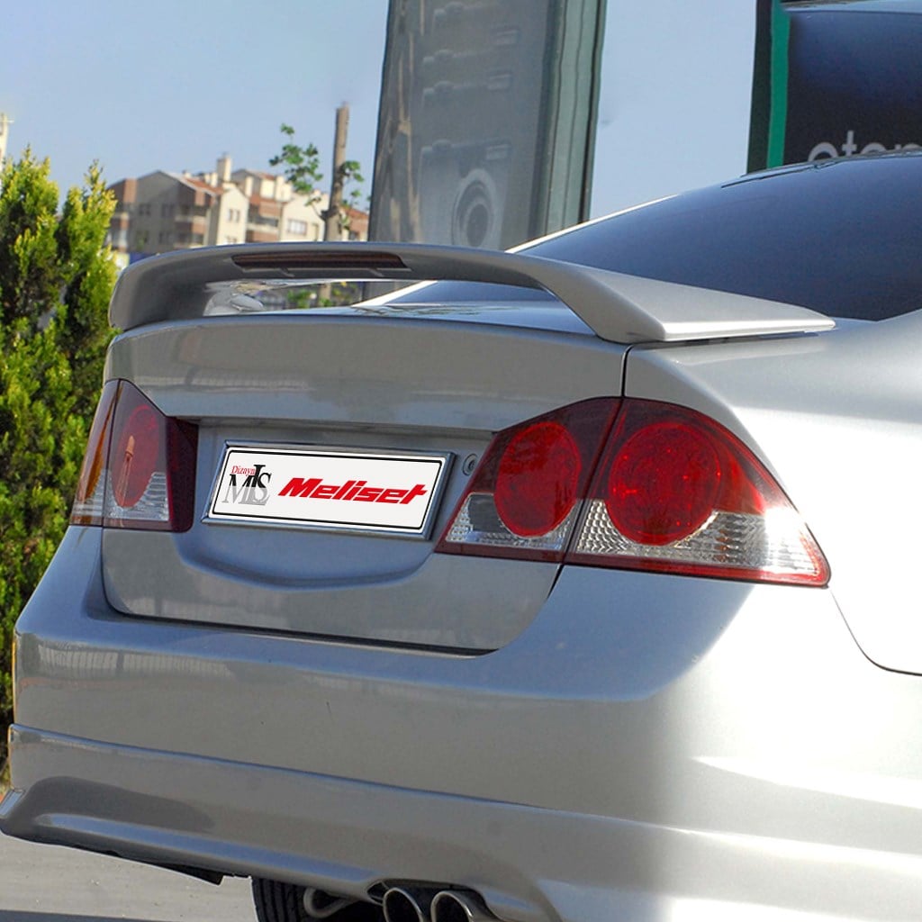 Honda Civic Fd6 Işıklı Spoiler 2006-2012 Yılı ve Arasına Uyumludur