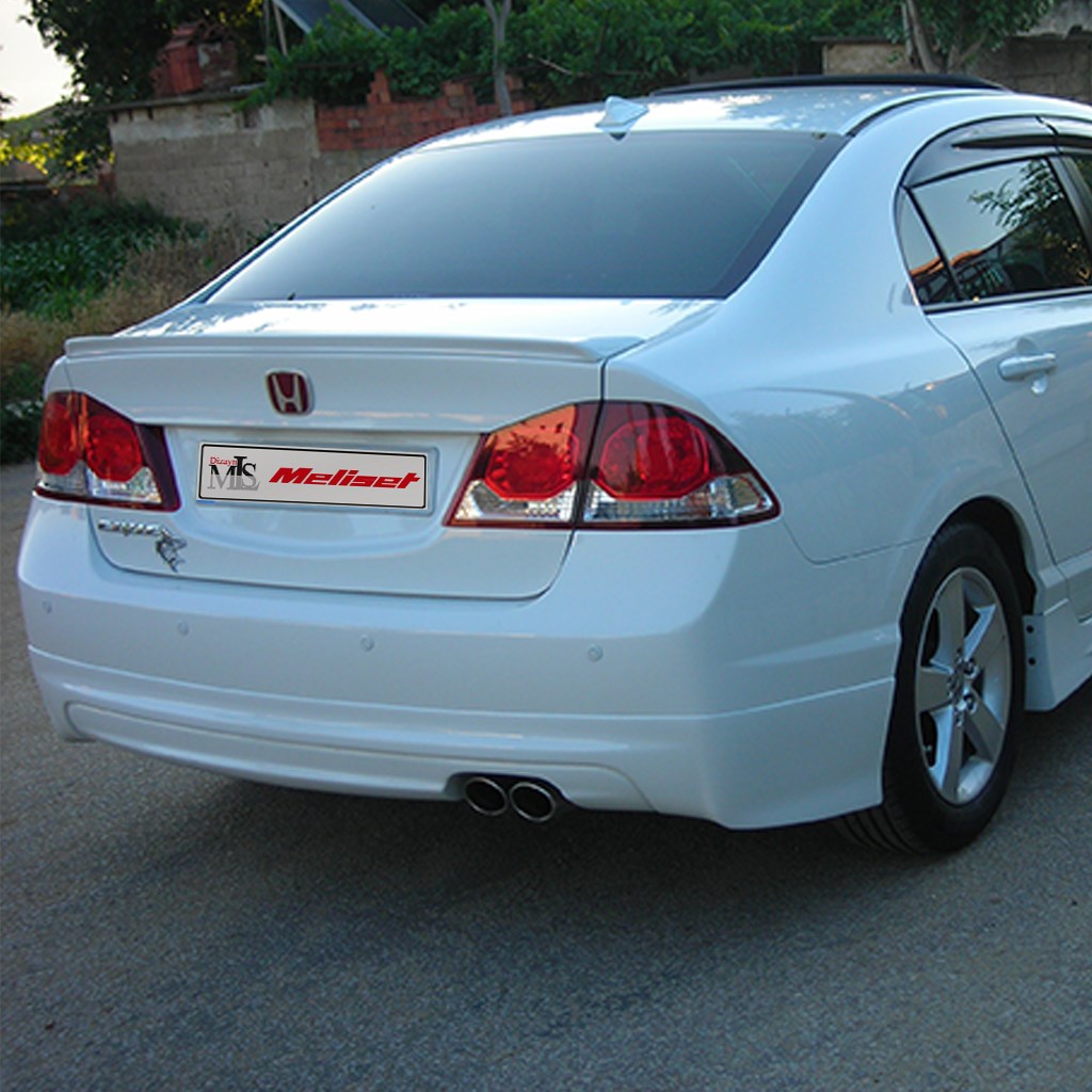Honda Civic Mügen Model Arka Karlık 2007-2011 Yılı ve Arasına Uyumludur