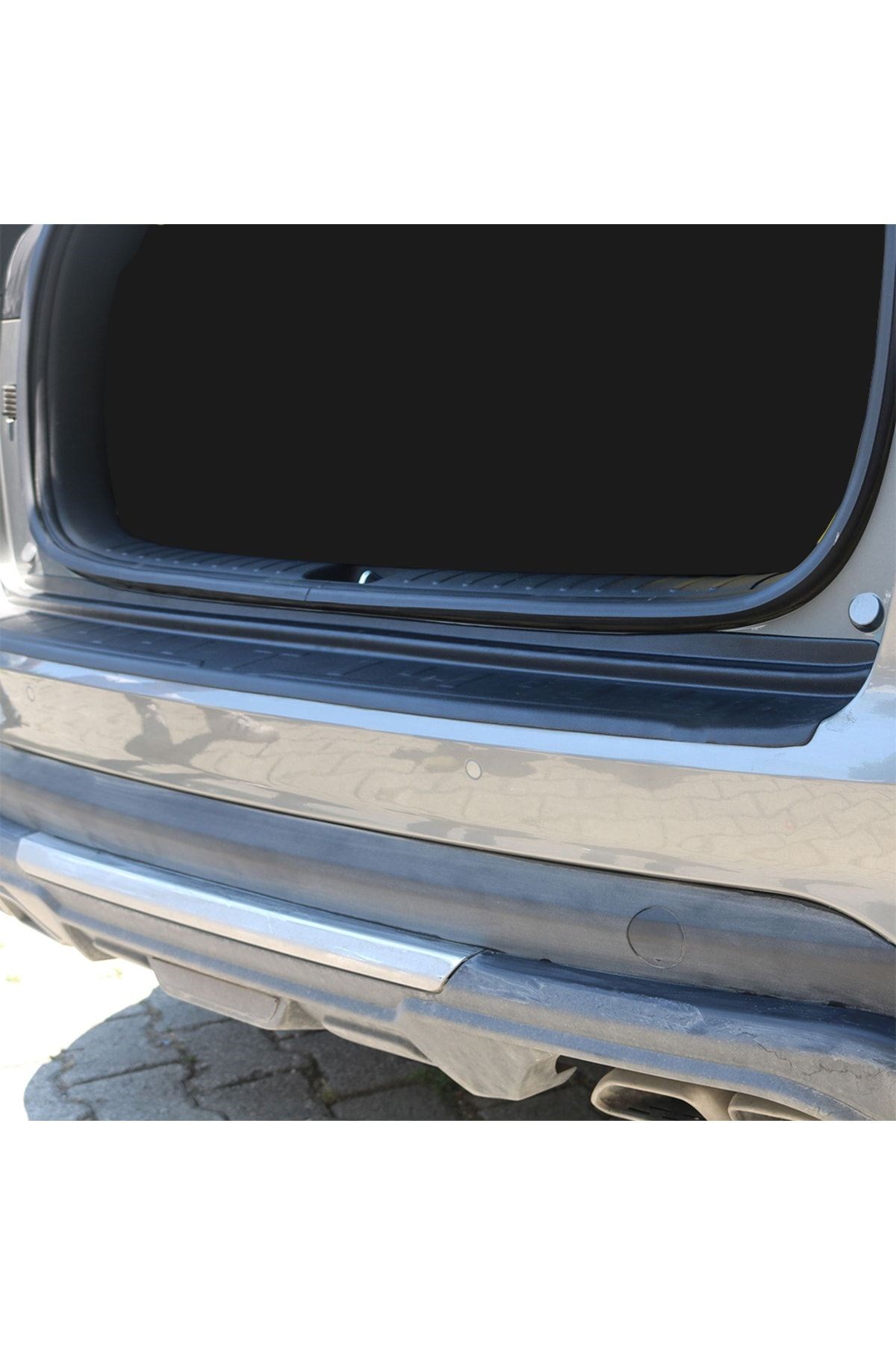 Hyundai Tucson Mat Siyah Arka Tampon Eşiği 2018-2020 Yılı ve Arasına Uyumludur