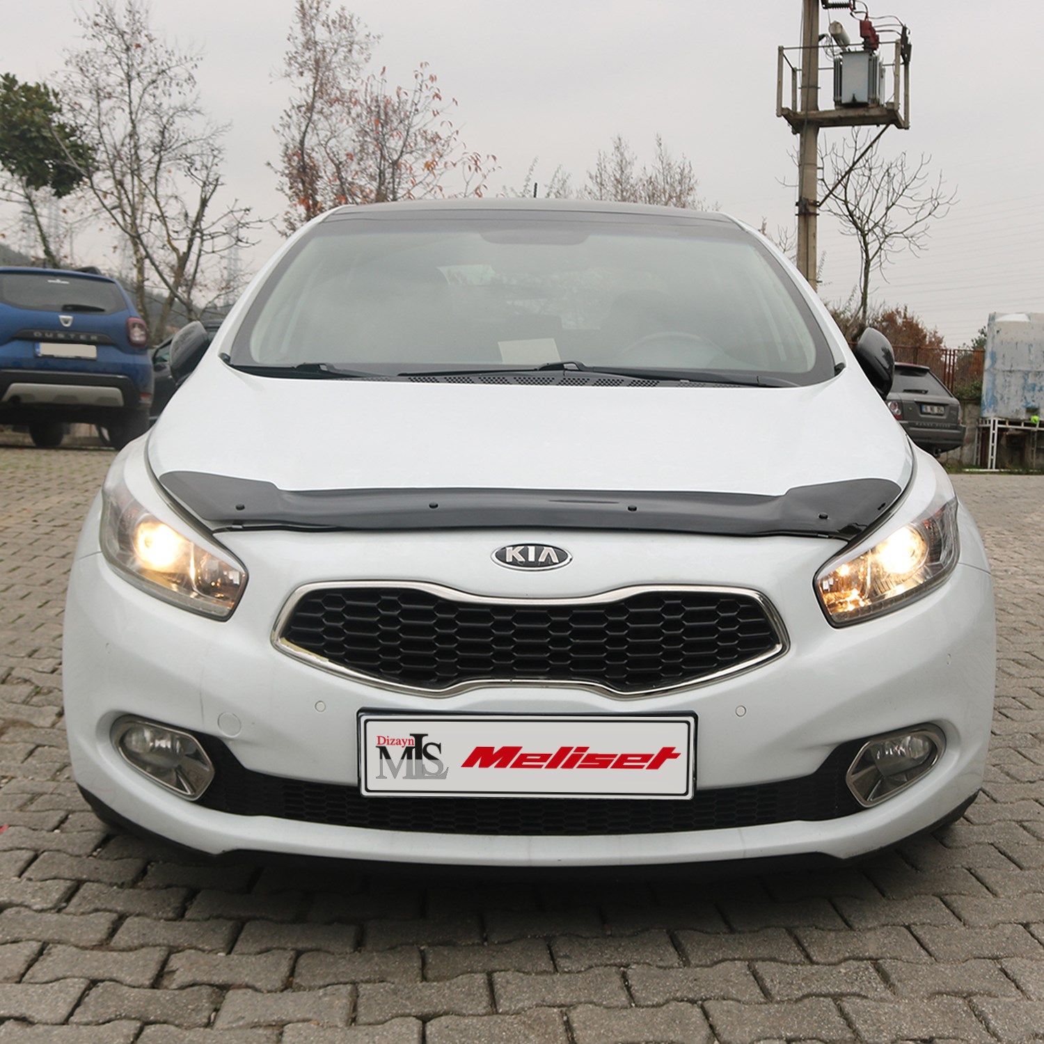 Kia Ceed Ön Kaput Rüzgarlığı 2012-2018 Yılı ve Arasına Uyumludur