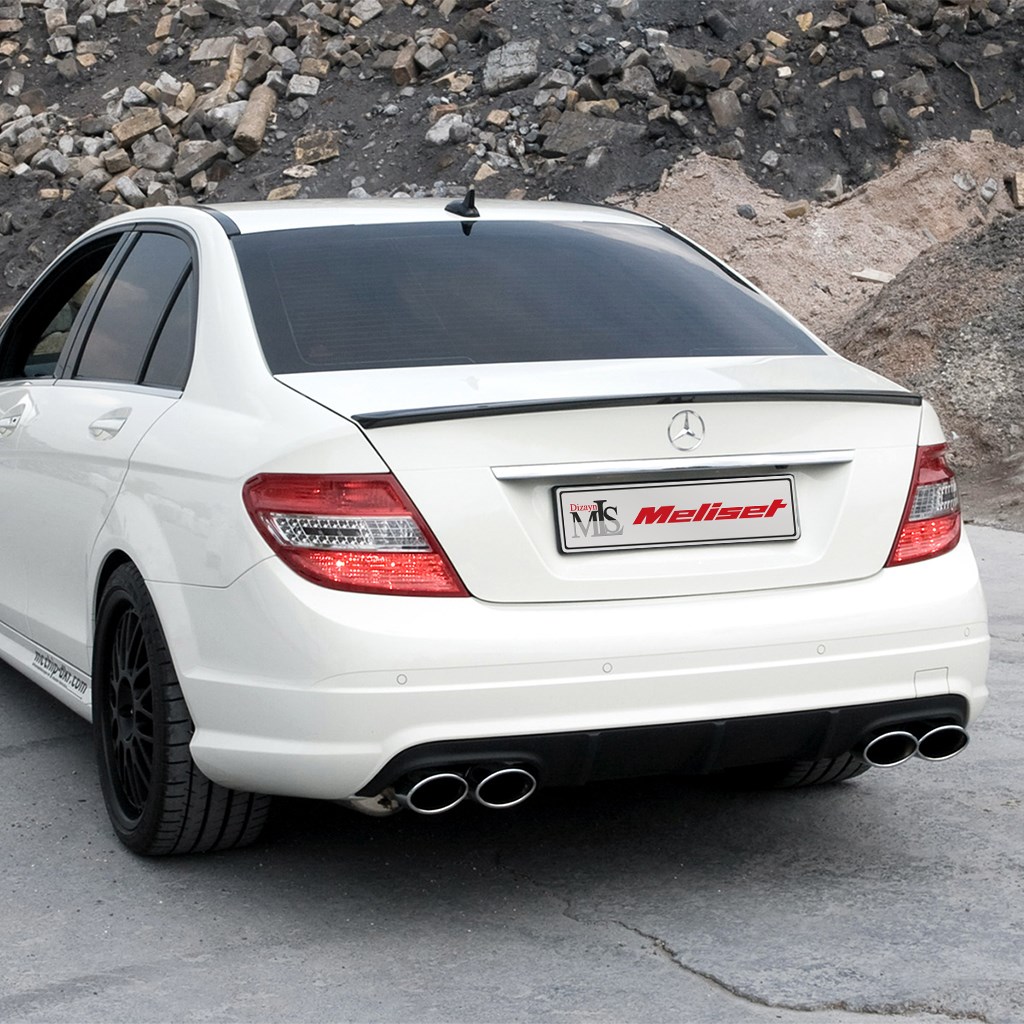 Mercedes C Class W204 Spoiler 2007-2013 Yılı Arasına Uyumludur