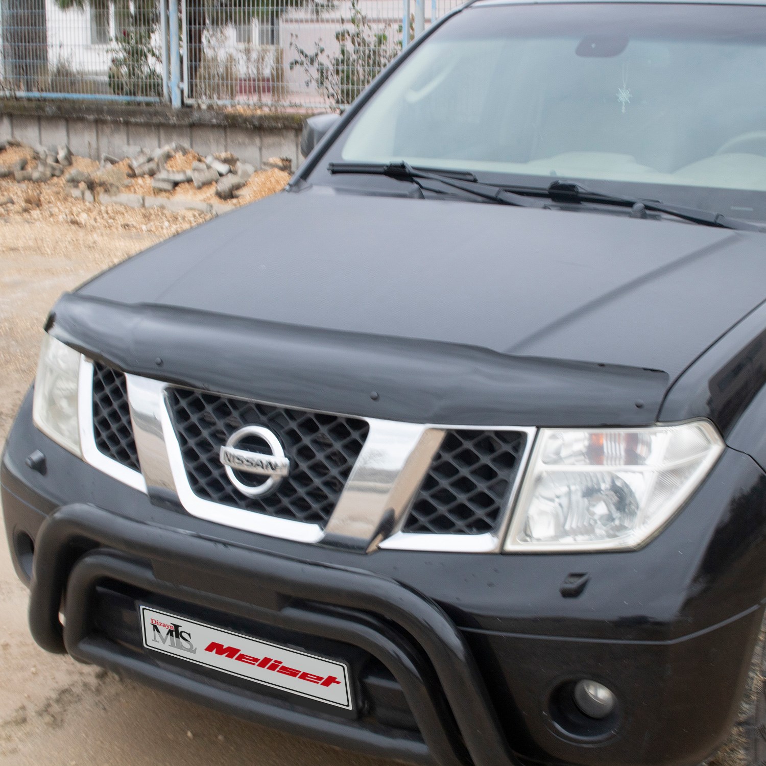 Nissan Navara Ön Kaput Rüzgarlığı 2005-2015 Yılı Arasına Uyumludur