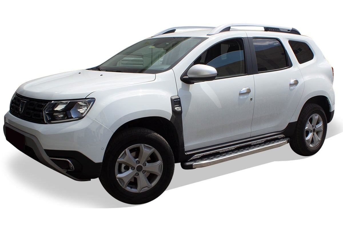 OMSA Dacia Duster Blackline Yan Basamak Krom 2018-2024 Arası