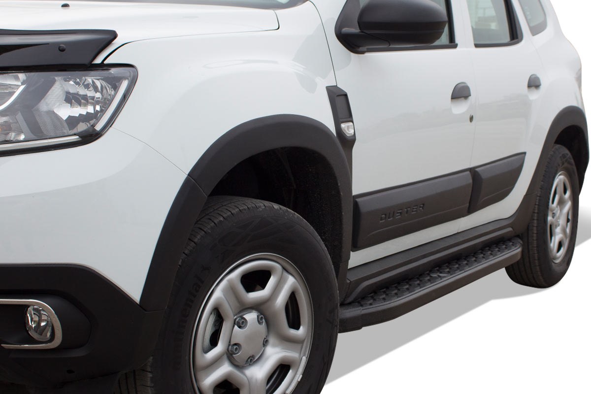 OMSA Dacia Duster Blackline Yan Basamak Siyah 2018-2024 Arası