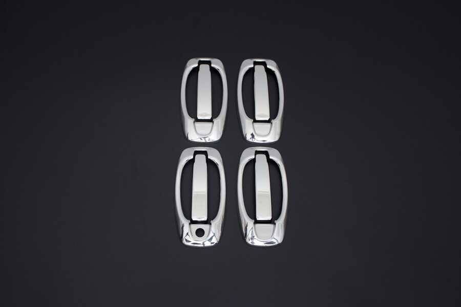 OMSA Fiat Doblo Krom Kapı Kolu 4 Kapı 8 Parça Set 2010-2021 Arası