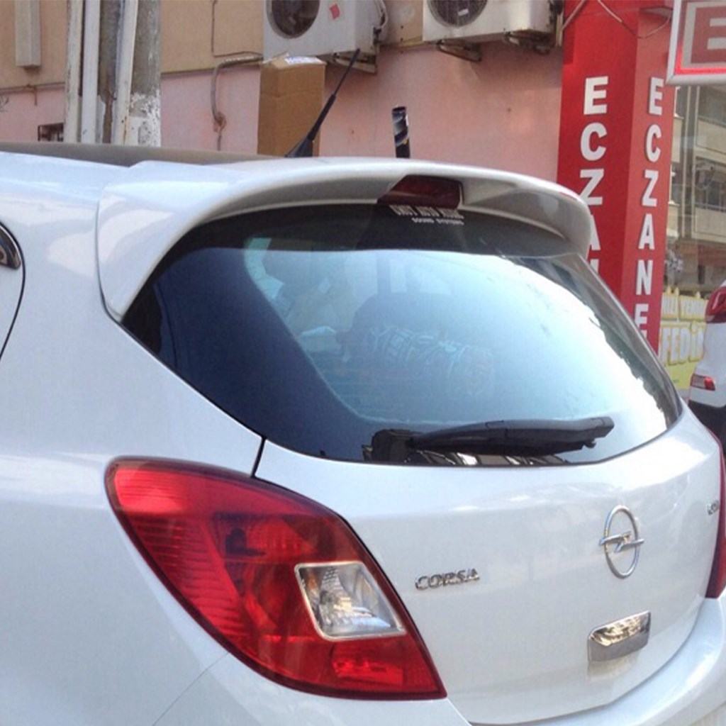 Opel Corsa D Spoiler 2007-2014 Yılı ve Arasına Uyumludur