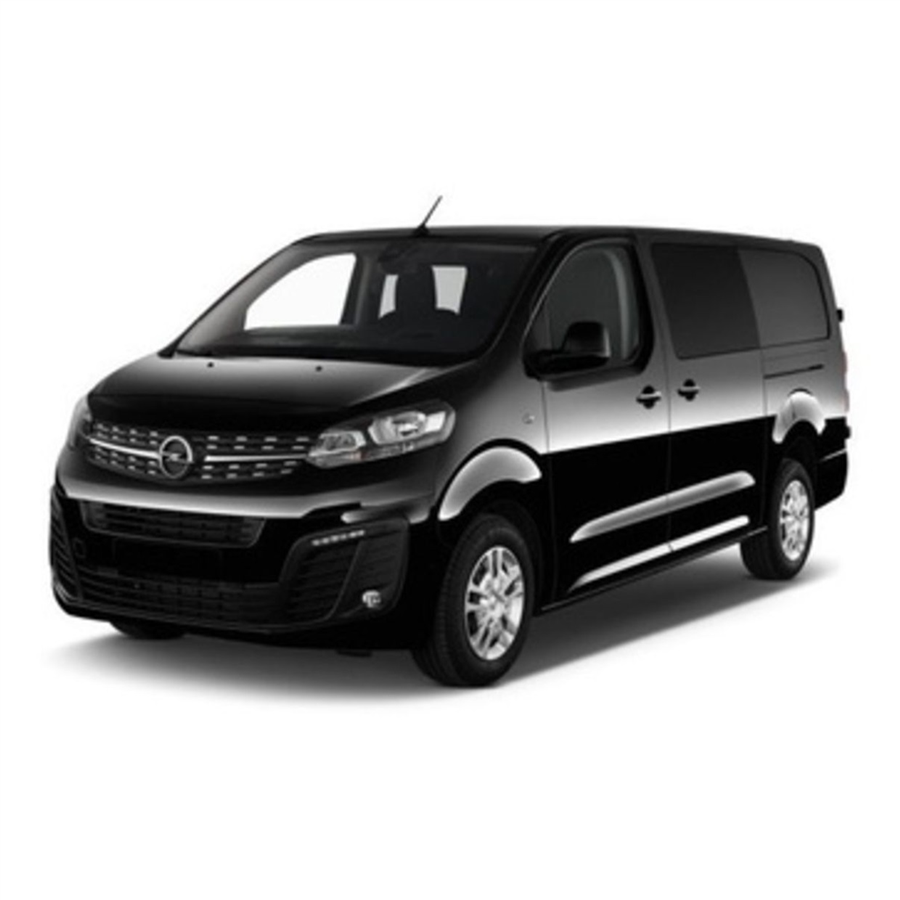 Opel Vivaro C (Zafira Life) Meliset 4D Havuzlu Kauçuk Paspas 2019 ve Üstü