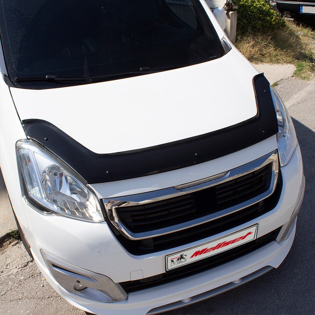 Peugeot Partner Tepee Ön Kaput Rüzgarlığı 2015-2018 Yılı ve Arasına Uyumludur
