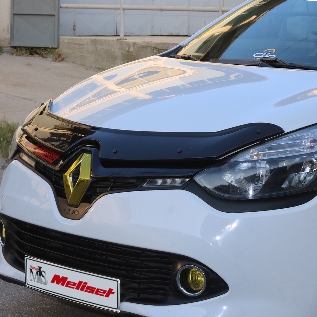 Renault Clio 4 Ön Kaput Rüzgarlığı 2012-2019 Yılı ve Arasına Uyumludur