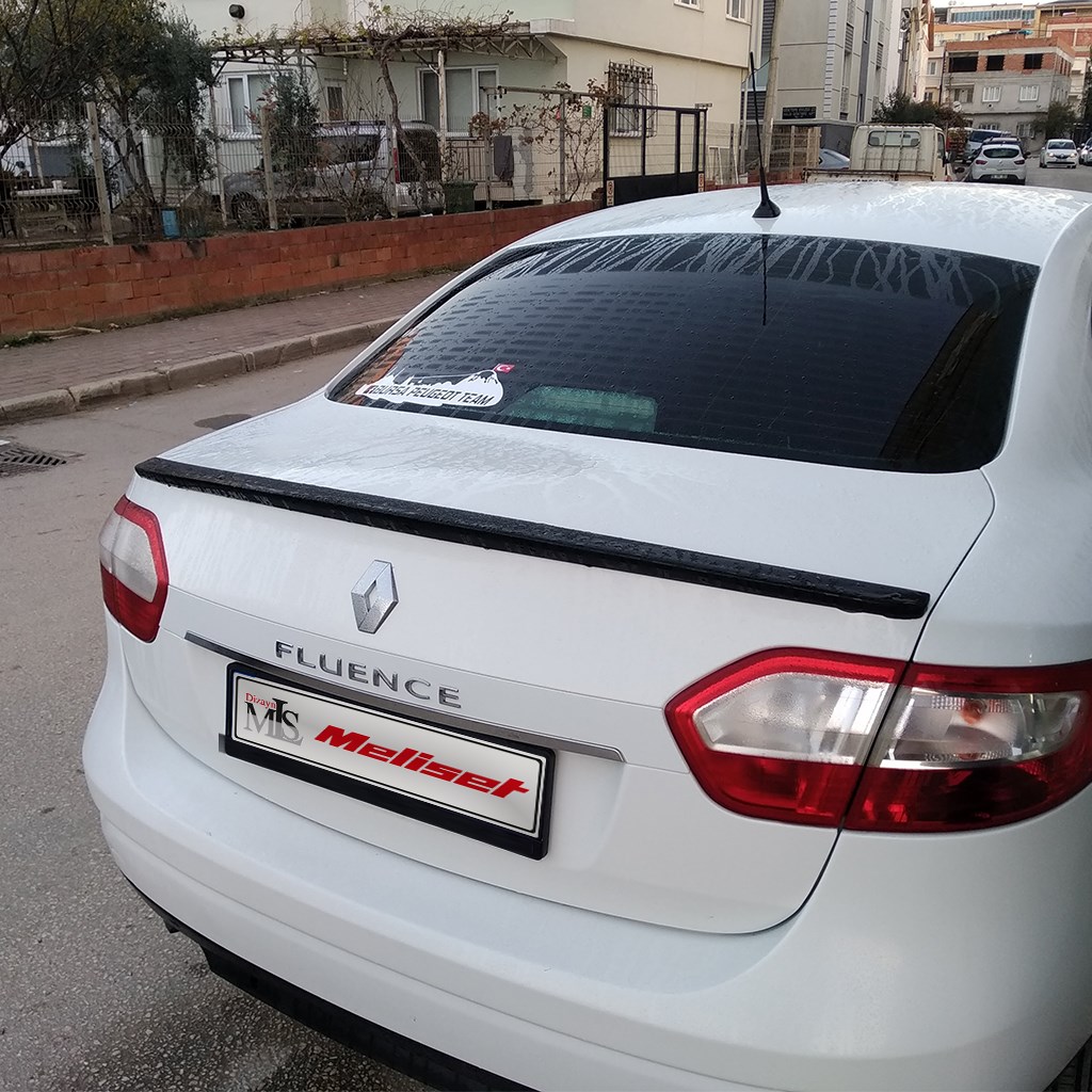 Renault Fluence Anatomik Spoiler 2009-2019 Yılı ve Arasına Uyumludur