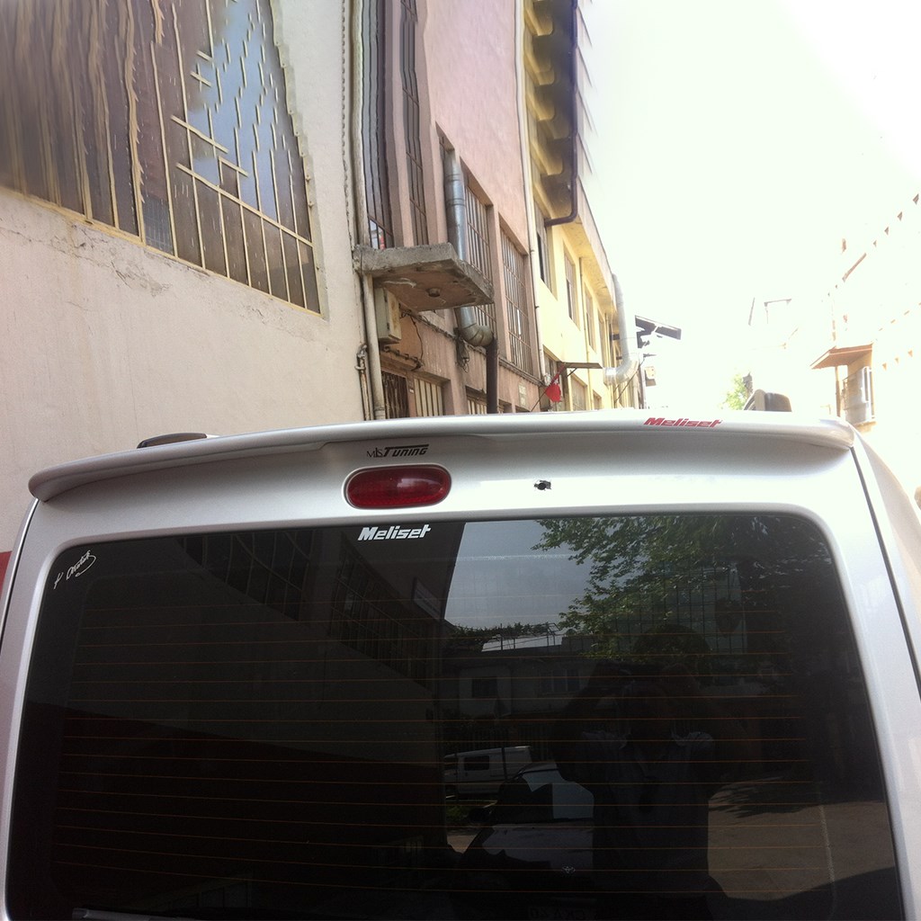 Renault Kangoo Anatomik Spoiler 2008 Yılı ve Sonrasına Uyumludur