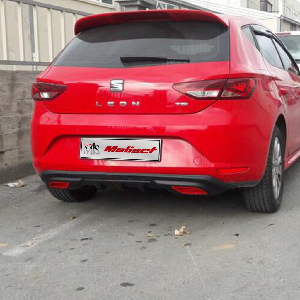 Seat Leon Arka Difüzör 2012-2016 Yılı ve Arasına Uyumludur