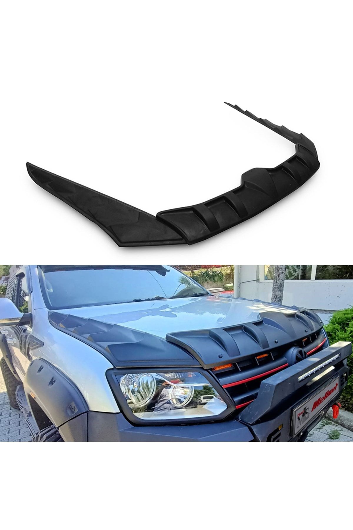 Volkswagen Amarok 2010- Dragon Pack Kaput Koruyucu 3 Parça
