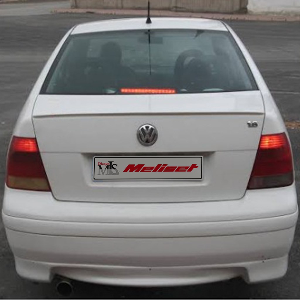 Volkswagen Bora Anatomik Spoiler 1998-2004 Yılı ve Arasına Uyumludur