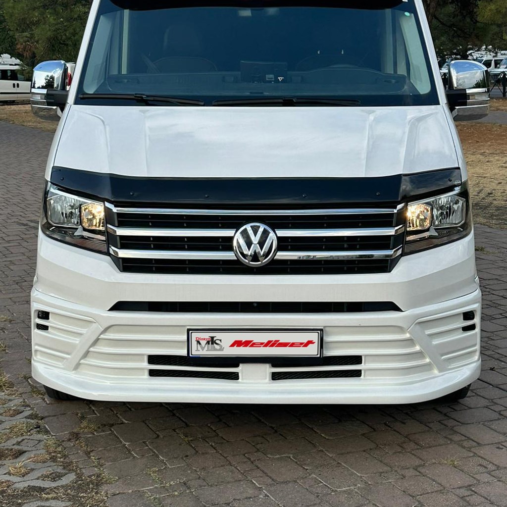 Volkswagen Crafter Sis Yeri Kapalı Ön Tampon Geçme 2017 Yılı ve Sonrasına Uyumludur