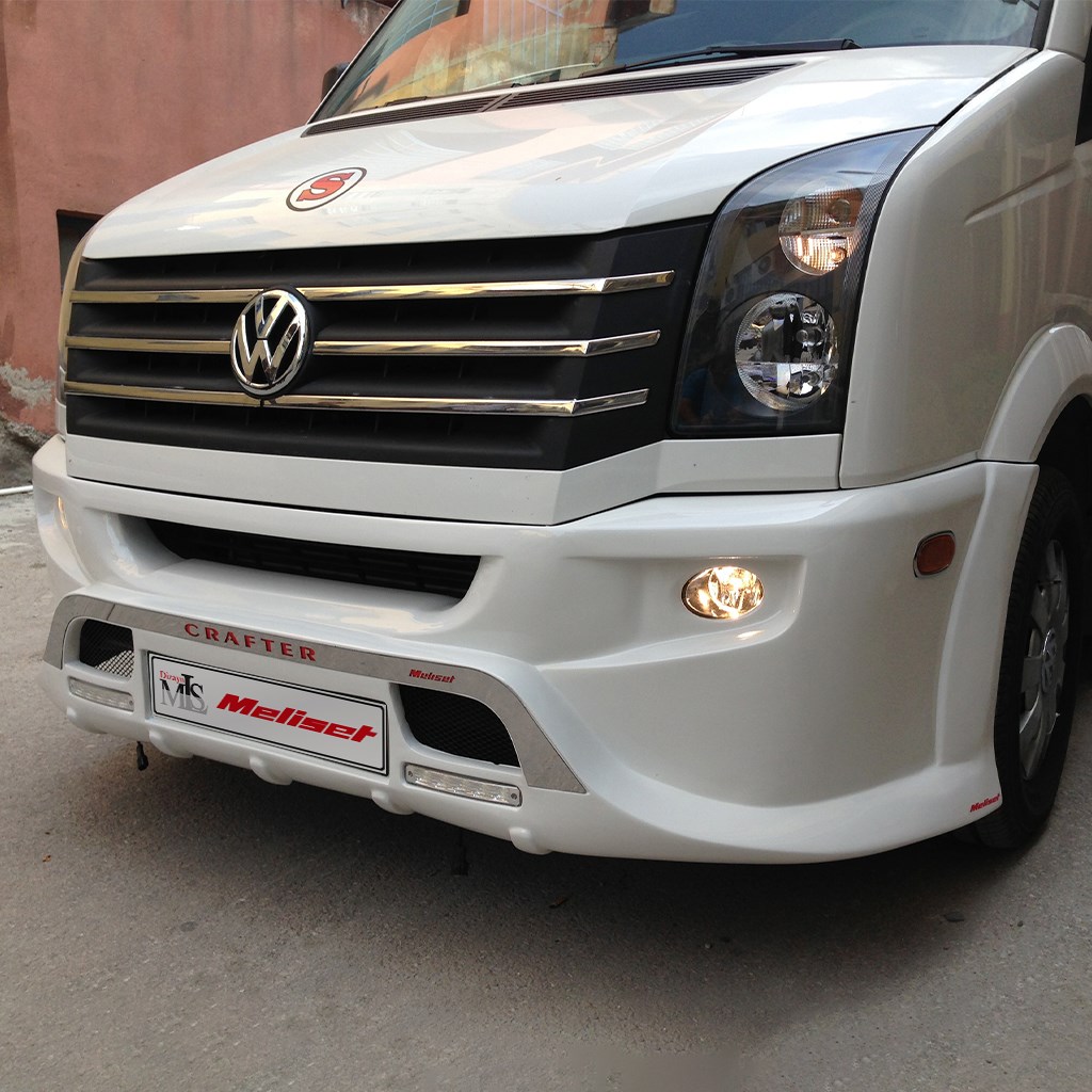 Volkswagen Crafter Sport 3 Ön Tampon Geçme 2013-2017 Yılı ve Arasına Uyumludur
