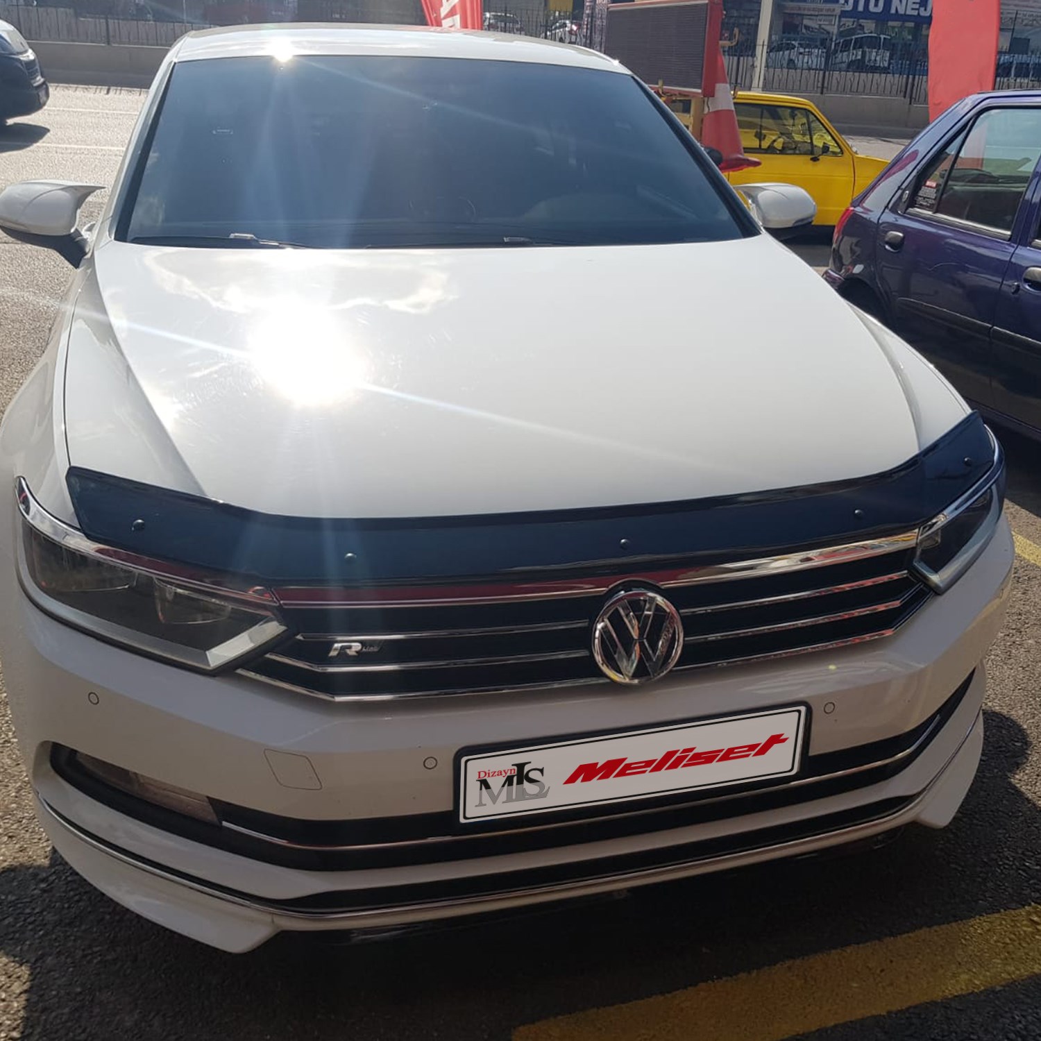 Volkswagen Passat Uyumlu B8 Ön Kaput Rüzgarlığı 2015 Yılı ve Sonrasına Uyumludur