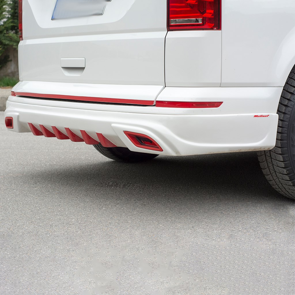 Volkswagen Transporter T6 Difrisörlü Sensörsüz Arka Karlık 2015-2024 Yılı ve Sonrasına Uyumludur