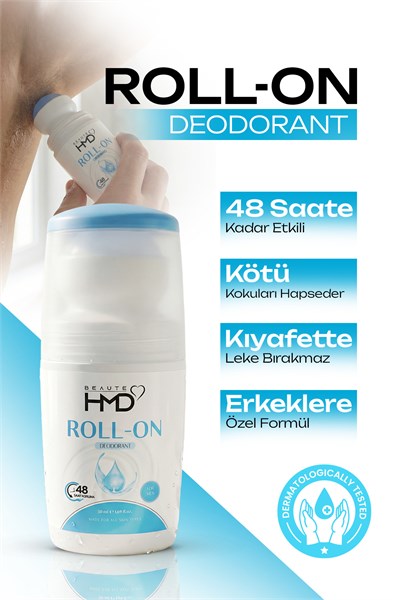 Doğal RollOn erkek Deodorant Ter Kokusu Önleyici koltuk altı beyazlatıcı Bitkisel Leke Bırakmayan