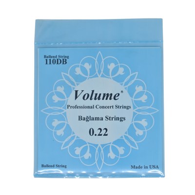Volume 0.22 Divan Uzun Sap Boncuklu Bağlama Teli