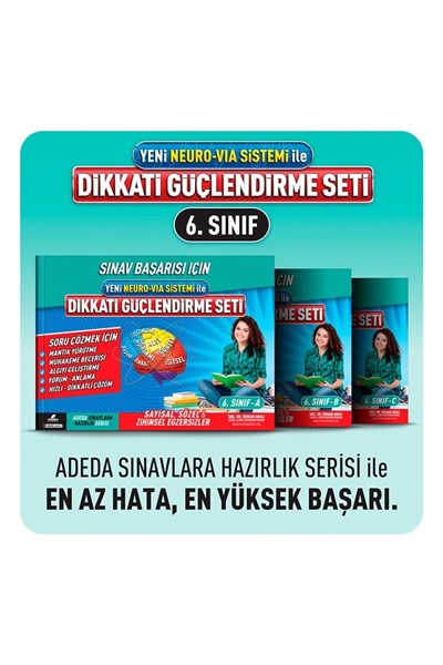 6. Sınıf Dikkat Güçlendirme Seti