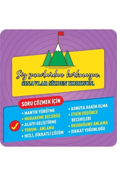 Dikkati Güçlendirme Seti 7. Sınıf 13 Yaş