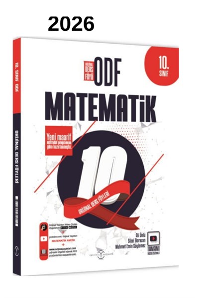 Orijinal ODF 10. Sınıf Matematik ODF Orijinal Ders Föyleri