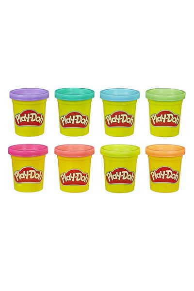 Play-Doh 8li Hamur Neon Renkler