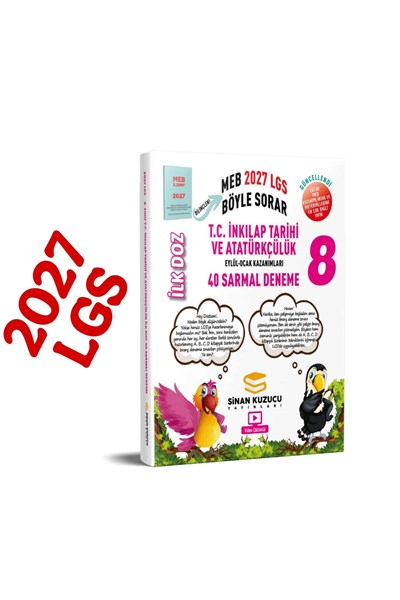 SİNAN KUZUCU 8. SINIF LGS - MEB BÖYLE SORAR SARMAL BRANŞ DENEME SETİ İlk Doz (2027-LGS)