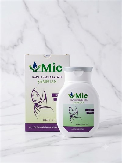 Mie Kapalı Saçlara Özel Şampuan