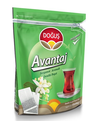 Doğuş Avantaj Demlik Poşet Bergamot'lu 25x40gr