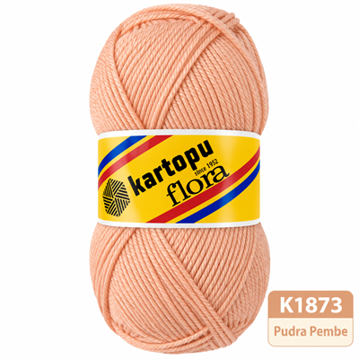 Kartopu Flora K1873 Pudra Pembe Örgü İpi 100 gr