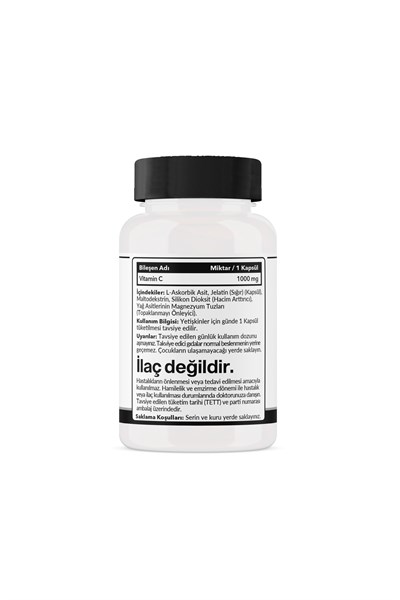 Vitamin C 60 Kapsül
