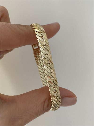 Lazer Kesim Dokulu Gurmet Bileklik (18cm)