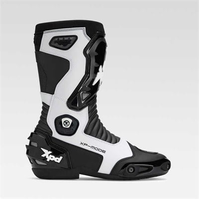 XPD XP-MODE RACING BOT SİYAH BEYAZ