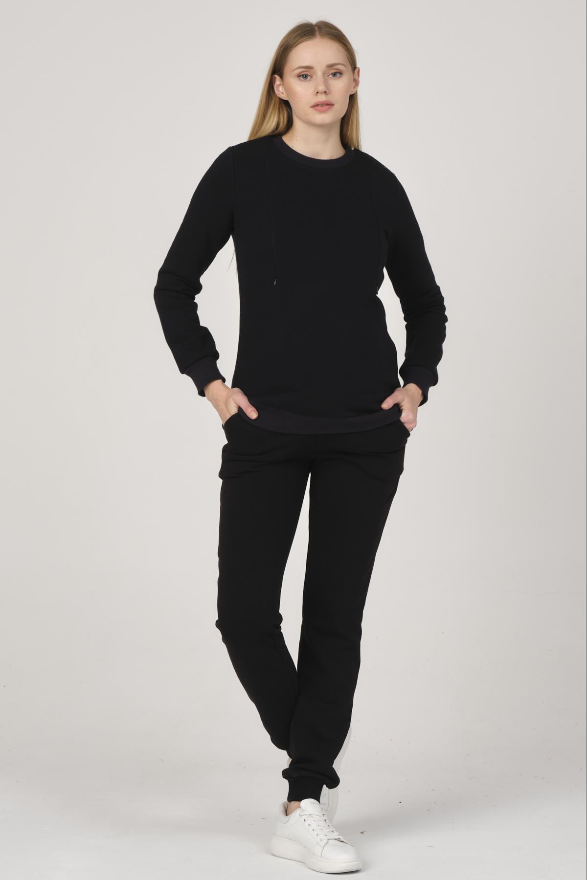 Busa Hamile Sweatshirt Koyu Lacivert