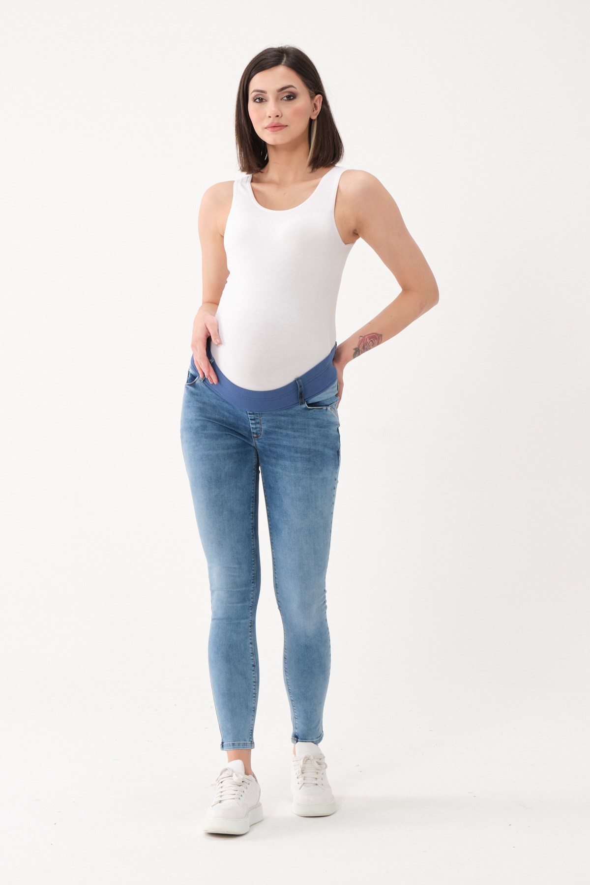 Busa Hamile Jeans Açık Mavi