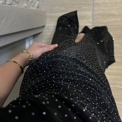 Işıltı Model Siyah Renk