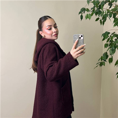 Premium Buklet Ceket Bordo