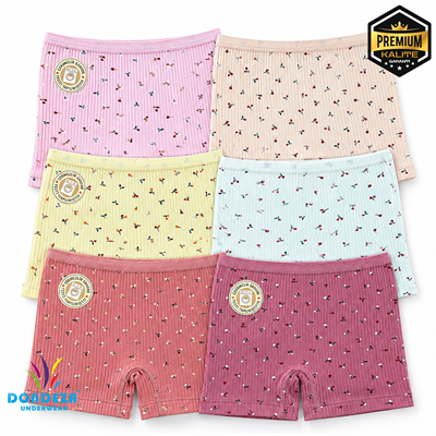 DEZA DESENLİ FİTİLLİ KIZ ÇOCUK BOXER