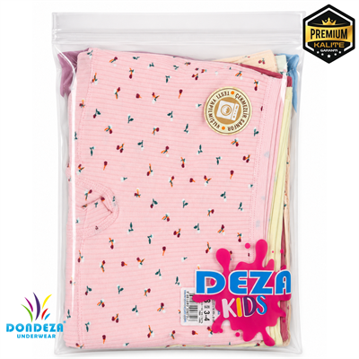 DEZA DESENLİ FİTİLLİ KIZ ÇOCUK BOXER