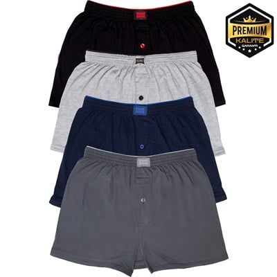 TUTKU 0117 ERKEK PENYE DÜZ HAVLUBEL BOXER