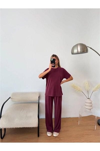 MODAL SÜPREM PANTOLON VE T-SHIRT TAKIM