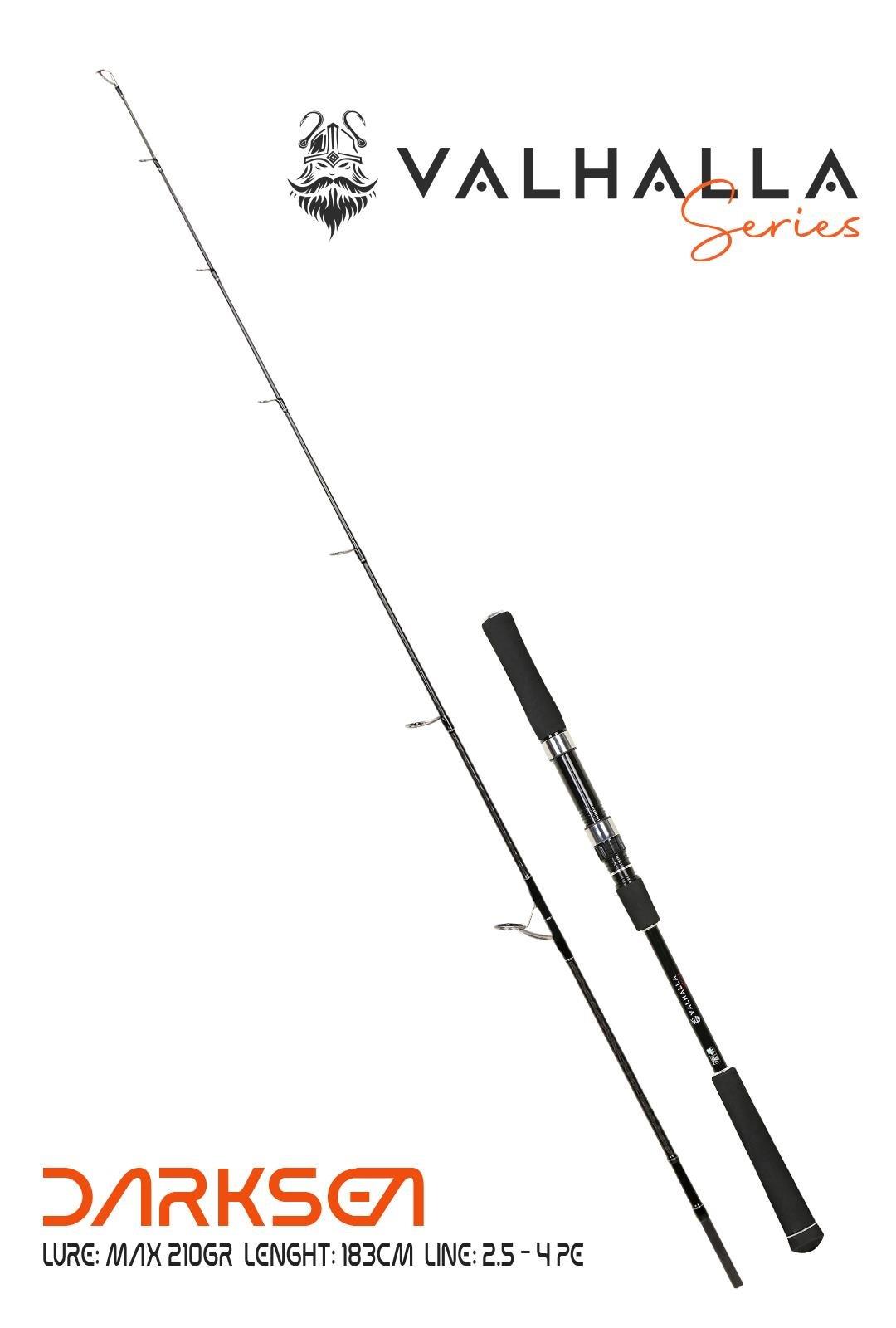 FUJIN Valhalla Darksea 183cm 210gr Speed Jig Kamış│megabalik.com.tr