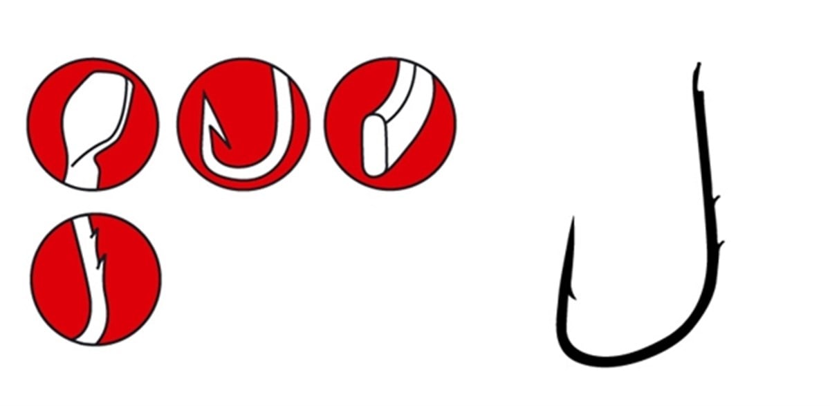 GAMAKATSU HOOK LS-2120N (NICKEL) No:8