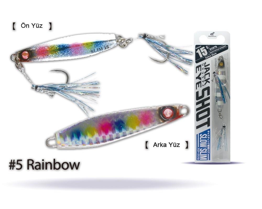 HAYABUSA EX 976 JACK EYE SHOT SLOW SLIM 15gr #5