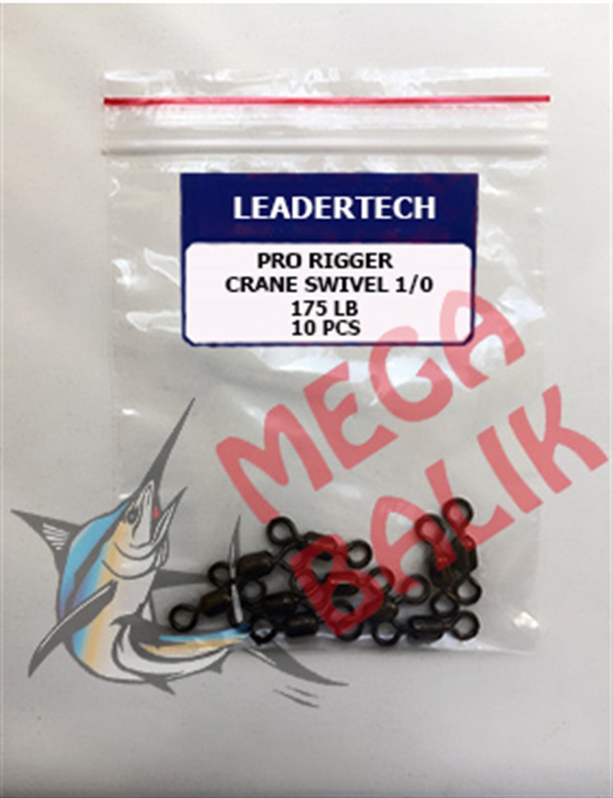 LEADERTECH HD Crane Swivel 1/0 (10 piece)