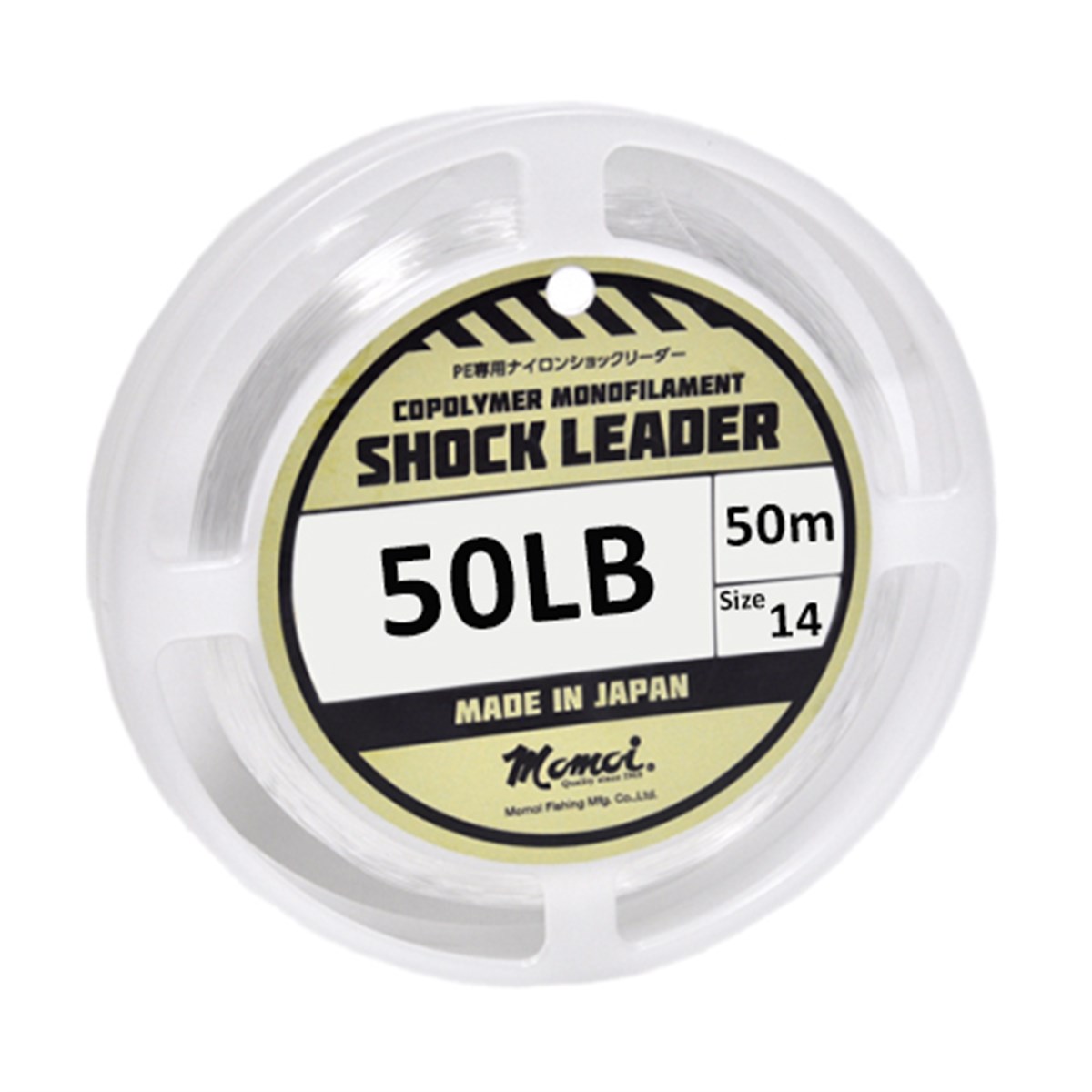 MOMOI SHOCK LEADER 0,62mm (50lb/22kg) 50mt
