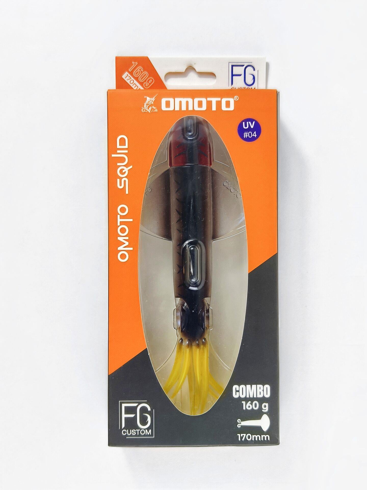 OMOTO FG CUSTOM SQUID 160gr #4 NATURAL